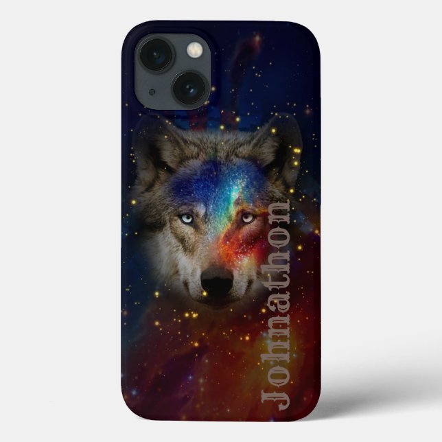 Coques Case-Mate iPhone Galaxy Wolf (Verso)