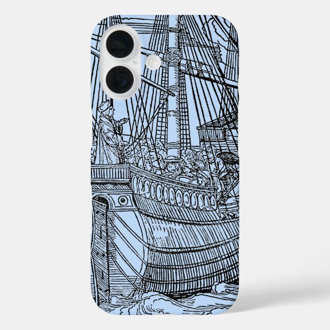 Coques Case-Mate iPhone Galleon voilier Nautique (Verso)