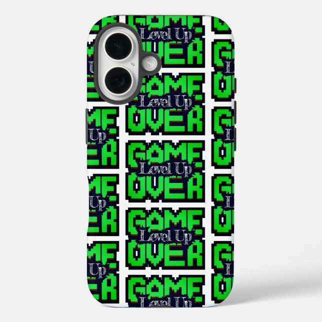 Coques Case-Mate iPhone Game Over : ravivez les jeux classiques et amélior (Verso)