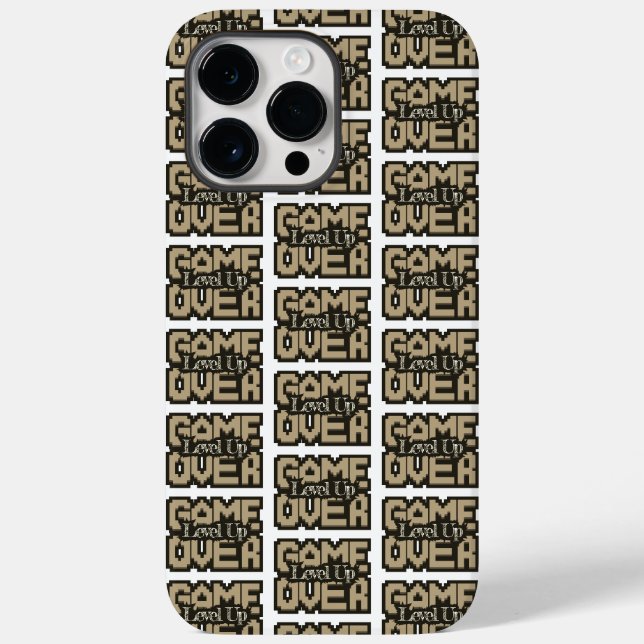 Coques Case-Mate iPhone Game Over : Ressuscitez les jeux classiques et amé (Verso)