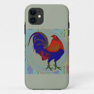 Case-Mate iPhone Case Gamecock : Coq impressionniste