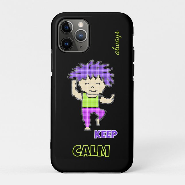 Coques Case-Mate iPhone Garçon pixélisé (Dos)