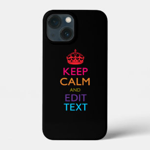 Case-Mate iPhone Case Garde calme personnalisé Avoir votre texte multico