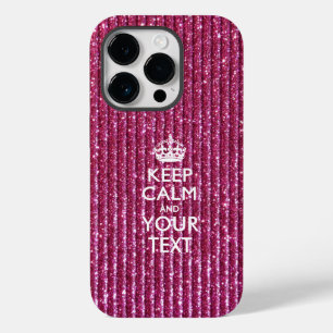 Coque Case-Mate iPhone Garde calme personnalisé ET Votre Texte