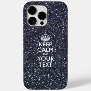 Coque Case-Mate iPhone Garde calme personnalisé ET Votre Texte