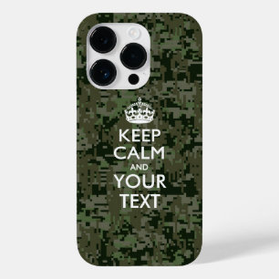 Coque Case-Mate iPhone Garde calme personnalisé ET Votre Texte