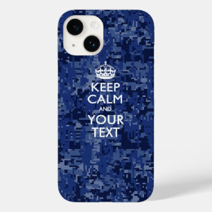 Coque Case-Mate iPhone Garde calme personnalisé ET Votre Texte
