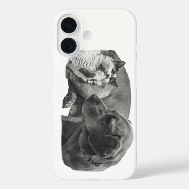 Coques Case-Mate iPhone Garde de tous les jours—Deux amis (Verso)