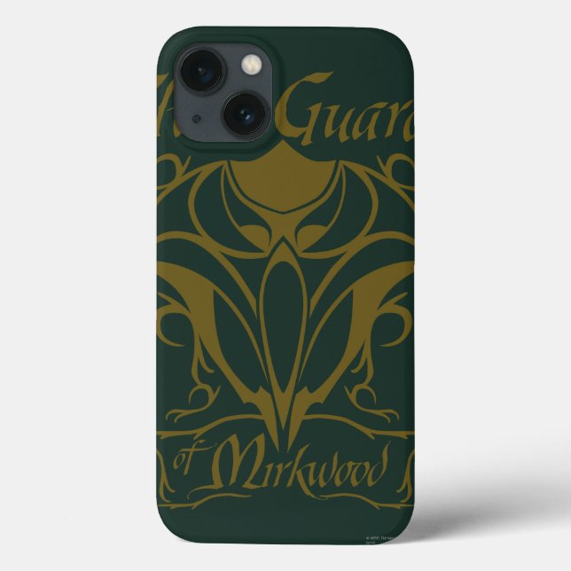 Coques Case-Mate iPhone Garde elfe de Mirkwood Nom (Verso)
