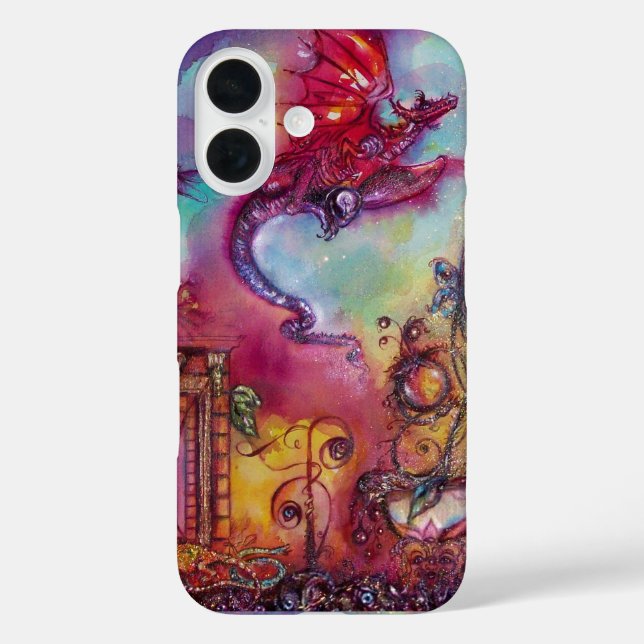 COQUES Case-Mate iPhone GARDEN OF THE LOST SHADOWS / FLYING RED DRAGON (Verso)