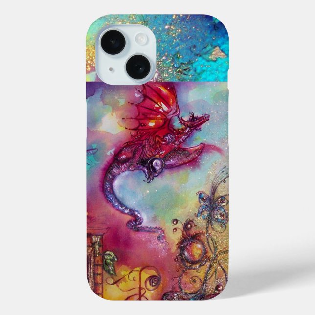 COQUES Case-Mate iPhone GARDEN OF THE LOST SHADOWS / FLYING RED DRAGON (Verso)