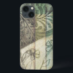 Case-Mate iPhone Case Garden Panel with Leaves, Flowers, and Grass<br><div class="desc">A pleasant garden panel that features leaves,  flowers,  and grass in an abstract sketching. The mix of colors draws the eye,  with plenty going on in the painting. An easy conversation starter that could find a welcome place on your wall!</div>