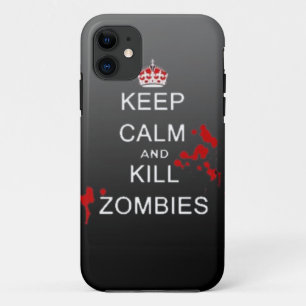 Case-Mate iPhone Case garder calme tuer le cas de téléphone zombie