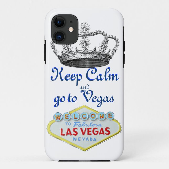 Coques Case-Mate iPhone Gardez Las Vegas calme (Dos)