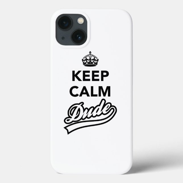 Coques Case-Mate iPhone Gardez le calme (Verso)
