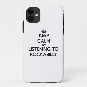 Coque Case-Mate iPhone Gardez le calme en écoutant le ROCKABILLY