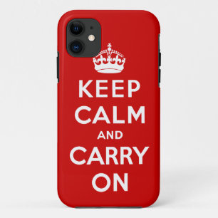 Coque Case-Mate Pour iPhone Gardez le calme et continuez
