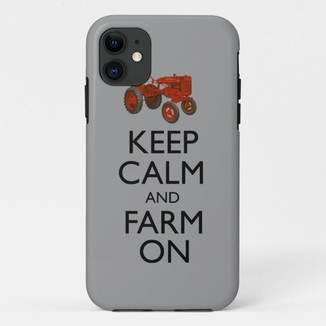 Coques Case-Mate iPhone Gardez le calme et cultivez dessus (Dos)