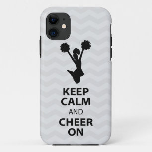 Coque Case-Mate iPhone GARDEZ LE CALME et ENCOURAGEZ DESSUS - NOIR - le