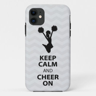 Coque Case-Mate iPhone GARDEZ LE CALME et ENCOURAGEZ DESSUS - NOIR - le