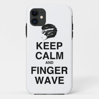 COQUE Case-Mate POUR iPhone GARDEZ LE CALME ET LA VAGUE DE DOIGT !