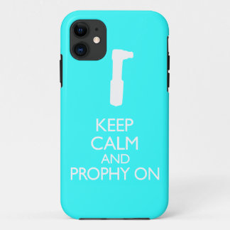 Coque Case-Mate iPhone Gardez le calme et le Prophy sur le cas de