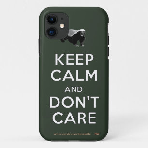 Case-Mate iPhone Case Gardez le calme et ne vous inquiétez pas