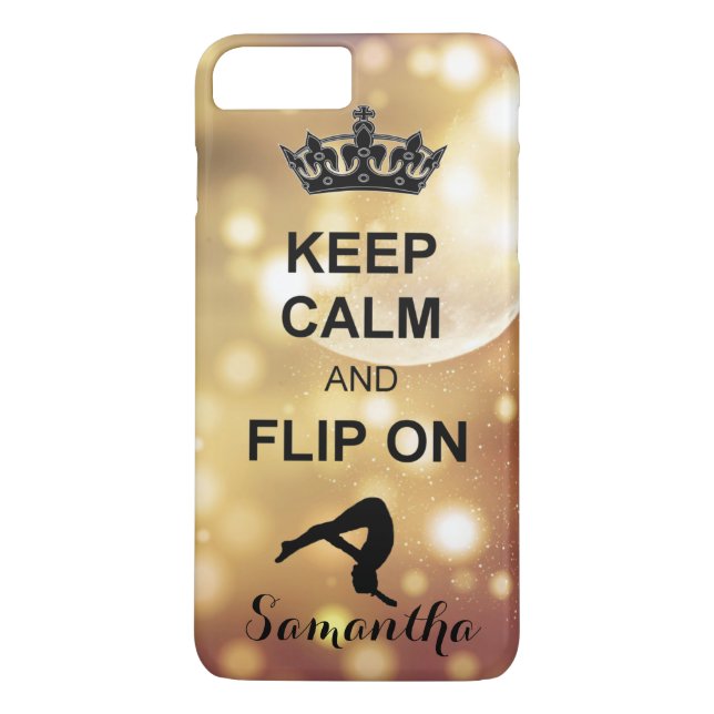 Coques Case-Mate iPhone Gardez le calme et renversez sur le cas plus de (Dos)