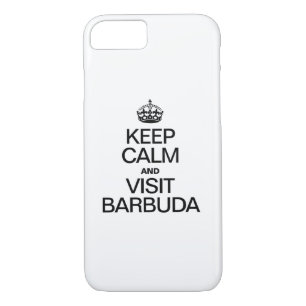 COQUE Case-Mate iPhone GARDEZ LE CALME ET VISITEZ BARBUDA