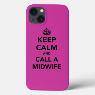 Etui iPhone Case-Mate Gardez votre calme et appelez une sage-femme