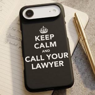 iPhone 13 Pro Max Coque Gardez votre calme et appelez votre avocat