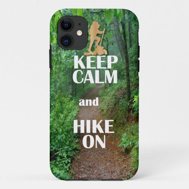 Coques Case-Mate iPhone Gardez votre calme et continuez à marcher (Dos)