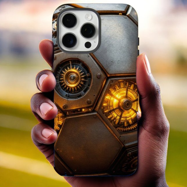 Coques Case-Mate iPhone Gardien de balle d'engrenage : Steampunk (Créateur téléchargé)