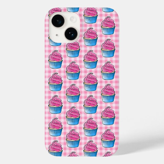 Coques Case-Mate iPhone Gâteau rose (Verso)
