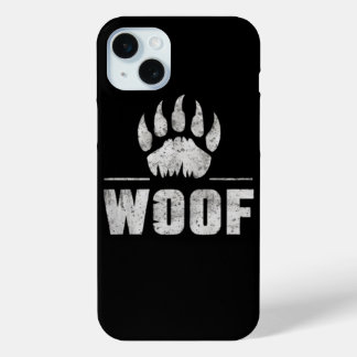 Coque Case-Mate iPhone Gay Bear Pride en détresse Patte d'Ours WOOF
