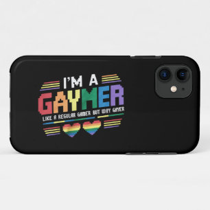 Case-Mate iPhone Case Gaymer comme un joueur régulier mais bien plus gay