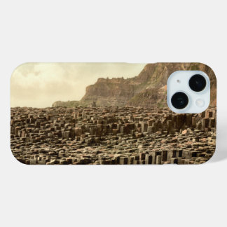 Coque Pour iPhone 15 Géant's Causeway, County Antrim, Irlande du Nord