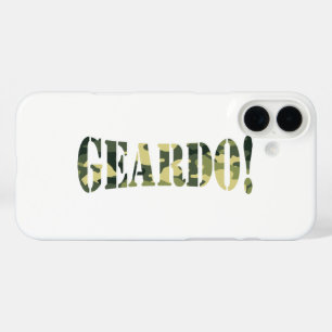 COQUE POUR iPhone 16 PLUS GEARDO ! CAMO / CAMOUFLAGE