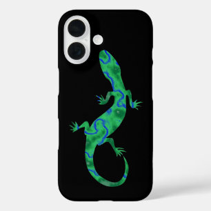 Coque Pour iPhone 16 Gecko Vert