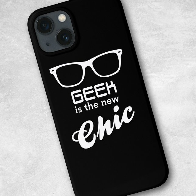Coques Case-Mate iPhone Geek Est La Nouvelle Chic (Créateur téléchargé)