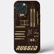 geek roux et or RUGGED