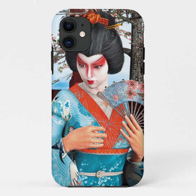 Coques Case-Mate iPhone Geisha (Dos)