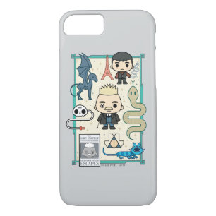 Case-Mate iPhone Case GELLERT GRINDELWALD™ et dessin sur os