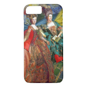 Coque iPhone 7 Gemini gothique classique femme papillon Whimsical