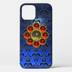 Case-Mate iPhone Case GEMSTONE ROUGE MON Bleu Bleu CLAIR Damas