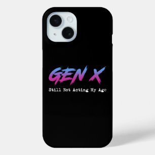 Coque Case-Mate iPhone Génération X - Toujours pas agissant selon mon âge