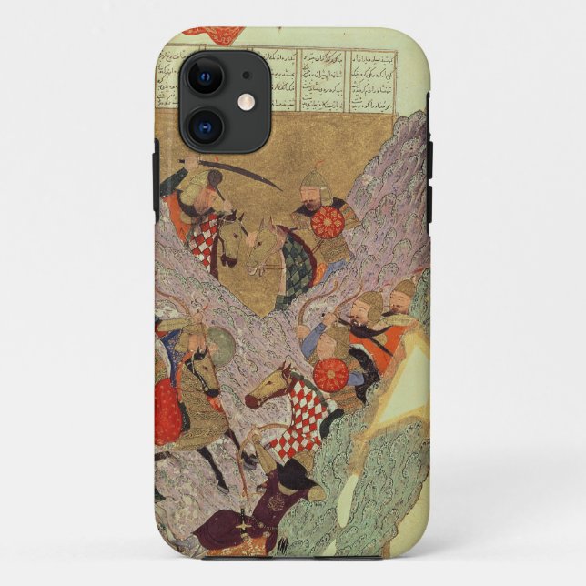 Coques Case-Mate iPhone Genghis Khan (c.1162-1227) combattant les Chinois (Dos)
