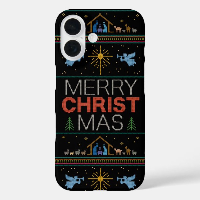 Coques Case-Mate iPhone Génial Joyeux Sweater Elegant - Religieux (Verso)