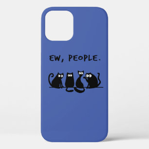 Case-Mate iPhone Case Gens dégoûtants chats drôles chats noirs miaou 