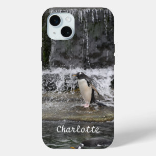 Coque Case-Mate iPhone Gentoo Penguin & Friends Waterfall Zoo Écosse